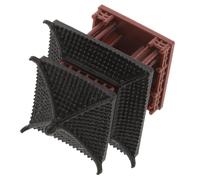 TOGEVAL Statua da Giardino a Pagoda in Miniatura 5x4x4 Cm, Decorazione per Acquari e Bonsai, Tempio Cinese in Miniatura per Paesaggi Decorativi Interni ed Esterni