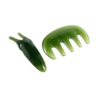 TOGEVAL Strumento Scraping Multifunzionale per e Pettine Denti e Forchetta Y per Agopuntura e Stress Design Sicuro per Stimolare Punti Trigger e Ridurre Affaticamento