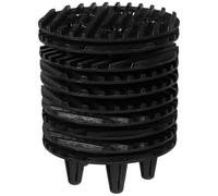 TOGEVAL Supporti per Vasi da Fiori Rotondi 12 Pezzi Piedini per Vasi da Interno ed Esterno in Plastica Inserti per Drenaggio e Rialzi per Piante Protezione Anti Marciume Radici per