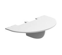 TOGEVAL Supporto da Parete per Proiettore Wifi Router e Console Multimediale Mensola Angolare e Ufficio Dvd Stabile Design Semplice e Resistente
