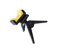 TOGEVAL Supporto Manico Chitarra in Legno Nero Sostegno Portatile per Collo Basso e Chitarra Acustica Stand Stabile e Durevole per Riparazioni e Uso Quotidiano