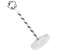 TOGEVAL Supporto per Asciugacapelli a Mani Libere Fissaggio Sicuro Regolabile in Altezza Realizzato in Acciaio Inossidabile Base Stabile per Toelettatura Animali Domestici