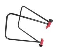 TOGEVAL Supporto per Bici Antiscivolo e Resistente Cavalletto Pieghevole in Ferro Nero per Mountain Bike, per Manutenzione e Riparazioni in Garage