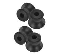 TOGEVAL Supporto per Diapason in Gomma Morbida Base Antiscivolo Stabile Set da 4 Pezzi per Terapia del Suono Yoga e Accordatura Accessorio Leggero e Portatile per Strumenti Musicali