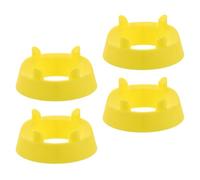 TOGEVAL Supporto Per Palla Da Basket In Cristallo Da 4 Pezzi Supporto Per Palla Da Calcio Attrezzatura Per Allenamento Espositore Per Palline