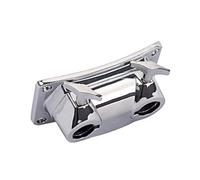 TOGEVAL Supporto Per Tamburo Metallo Resistente Con Doppio Foro Accessorio Per Montaggio Tom Per Batteria Leggero e Portatile Struttura Robusta