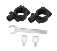 TOGEVAL Supporto Specchietto Retrovisore in Metallo Resistente Staffa Regolabile per Manubrio Scooter Elettrico Adattatore Antiventoso per Personalizzabili e Montaggio Rapido senza