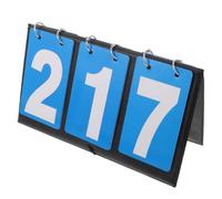 TOGEVAL Tabellone Segnapunti Flip Portatile per Pallacanestro Calcio Pallavolo Grandi Alta visibilità per Indoor Outdoor Design Robusto e Facile Usare
