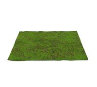 TOGEVAL Tappeto di Muschio Artificiale Realistico 1X1 M per Balcone e Giardino Inserto Riempitivo per Vasi di Fiori Decorazione Paesaggistica Esterna e Interna Prato Sintetico