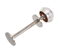 TOGEVAL Tappo di Sughero per Testata di Flauto in Metallo Accessorio Leggero per Riparazione e Manutenzione Flauto Copritestata Riflettore Suono Compatibile Flauti per Principianti e