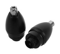 TOGEVAL Testina Di Ricambio Per Tagliacapelli Per Naso 2 Pezzi Accessorio Multiuso Per Orecchie e Sopracciglia Sostituzione Veloce Senza Attrezzi Facile Da Pulire Per Toelettatura Uomo