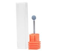 TOGEVAL Testina per Levigatura Unghie Punta Trapano Manicure in Quarzo Resistente alla Ruggine per Rimuovere Morta e Modellare Unghie Strumento Compatto per Nail Art Acrilico