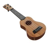 TOGEVAL Ukulele Giocattolo per Ragazzo Ragazza 38 Cm in Plastica Sicura, Chitarra Ukulele per Principianti Design Colorato, Mini Strumento Musicale per Primi Approcci e Colore Casuale