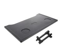 TOGEVAL Vassoio per Sedia Rotelle in Plastica Anti-caduta Tavolo Rimovibile con Porta Bicchieri Design Allargato per Anziani e Disabili Accessorio Multifunzionale per Casa e Attività