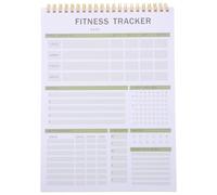 TOGEVAL Workout Journal Notebook per Fitness e Palestra Planner Giornaliero Compatto per Esercizi e Pianificazione Allenamenti Quaderno Self Obiettivi e Abitudini Sane