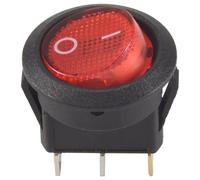 Toggle Bipolare On Spento Rosso 3 Pin 20mm