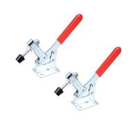 Toggle Clamp GH-203-F - Pinza orizzontale a rilascio rapido, 230 kg, capacità 2 pezzi
