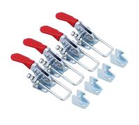 Toggle Clamps 4PCS Set | 360LBS Heavy Duty Latch Type | Metal Toggle Clamps for Woodworking/Welding/Assembly | 163kg Holding Capacity, Model GH - 40323