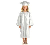 Toghe Per Diplomi Bambini, Toga Laurea Bambino Cappello Abito Per Bambini Set Festa Per Cerimonia Costumi Laurea Toghe Per Diplomi Con Cilindro Travestimenti Vestito 2 3 4 5 6 8 10 11 12 16 Anni
