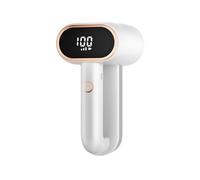 Togliere Pelucchi Rasoio for pelucchi in tessuto a doppia testa con 3 velocità e 6 lame sostituibili Rasoio for tessuti in tessuto portatile for rimozione lanugine Rimuovi la macchina Leva Pelucchi