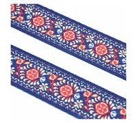 Togliete la cintura. Nastro jacquard da 1 metro e,5 pollici, tessuto ricamato multicolore for accessori fai te for borse vestiti(6)