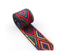 Togliete la cintura. Nastro jacquard da 1 metro e,5 pollici, tessuto ricamato multicolore for accessori fai te for borse vestiti(13)