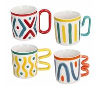 Tognana Vietri Set 4 Tazze Mug cc 325