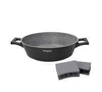 Tognana Ambiziosa, tegame a 2 Manici Con Presine 28 Cm Alluminio Grigio