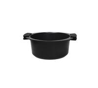 Tognana Avantspace, casseruola 2 manici 24 cm, alluminio, nero