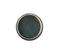 TOGNANA BLOOM PIATTO DESSERT BLUE & BROWN CM 21