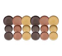 Tognana Servizio di Piatti 18 pezzi Bruges linea Urban Stoare Multicolor - UR17018M212