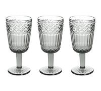 Tognana Claire, Set 3 calici 270 cc, vetro, Grigio