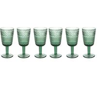 Tognana Claire, Set 3 calici 270 cc, vetro, verde (Confezione da 2)