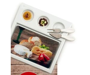Tognana Club Bianco Set Formaggi 4 Pezzi