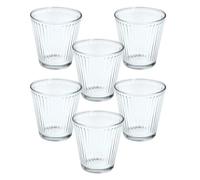 Tognana, Confezione 6 Bicchieri Cc220 Micene, Vetro, Trasparente