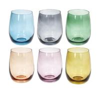 Tognana, Confezione 6 bicchieri Cc400 Rhapsody, Vetro, Multicolor