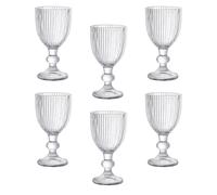 Tognana Confezione 6 Bicchieri Shot Galassia Rib 60 Cc Vetro Trasparente