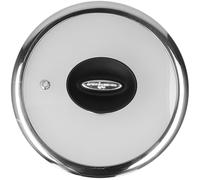 Tognana Coperchio con Foro in Vetro Trasparente D 20 Cm Linea Luxury Design