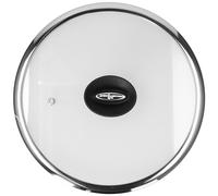 Tognana Coperchio con Foro in Vetro Trasparente D 24 Cm Linea Luxury Design