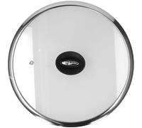 Tognana Coperchio con Foro in Vetro Trasparente D 28 Cm Linea Luxury Design