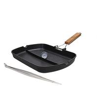 Tognana Country Chic Set Grigliatura Multifunzionale, Alluminio forgiato, Nero