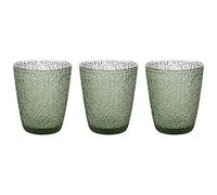 Tognana Davor, Set 3 Bicchieri cc 280, Vetro, Verde