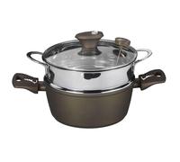 Tognana Diamantea set friggivapor multifunzione 22 cm, adatto ad induzione