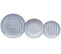 Tognana Downtown, Servizio Piatti per 6 persone, 18 Pezzi, Porcellana, Bianco e