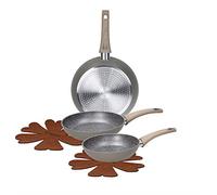 Tognana Eco, Set 3 Padelle da 20, 24 e 28 cm