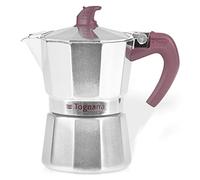 Tognana Extra Style, Caffettiera Moka, 3 Tazze, Alluminio, Grigio