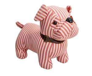 Tognana Fermaporta Cane Urban Pets H 24 Cm Bianco Rossa