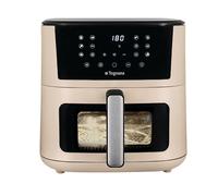 Tognana, Friggitrice ad aria 10L, doppia resistenza, display digitale, timer, 80-200°C, finestra, 2300W, Champagne