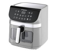 Tognana Iridea, Friggitrice ad aria 9L, doppia resistenza, display digitale, timer, 80-200°C, finestra, 2200W, plastica-acciaio Inox, grigio perla