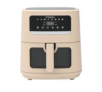 Tognana, Friggitrice ad aria 8L, doppia resistenza, display digitale, timer, 80-200°C, finestra, 2000W, Champagne